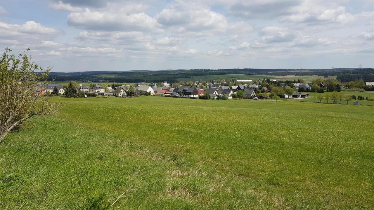 Pension & Gasthof Erbgericht Hoehenlage 850M Marienberg Exteriér fotografie